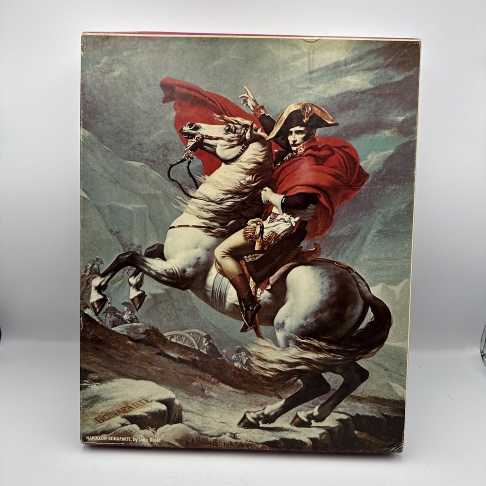 VTG 1972 Springbok Napoleon Crossing Mt Saint-Bernard Jigsaw Puzzle 500pc 1900